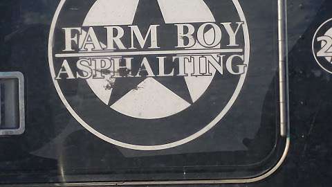 Farm Boy Ashphalting